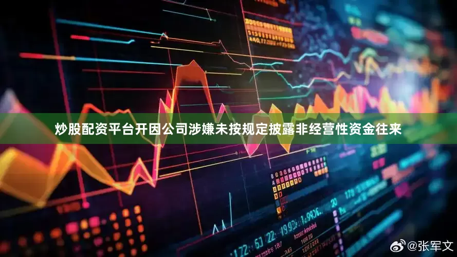 炒股配资平台开因公司涉嫌未按规定披露非经营性资金往来